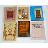 SIX BOOKS ON PERIOD FURNITURE INCLUDING THE GENTLEMAN & CABINET-MAKERS DIRECTOR, THOMAS