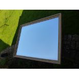 LARGE GILT FRAMED MIRROR (132 cm x 100 cm)