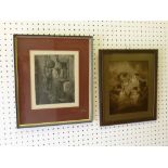 FIVE FRAMED PRINTS INCLUDING 'HEADS OF ANGELS, THE CHERUB CHOIR' BY REYNOLDS