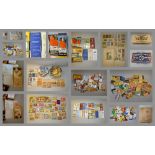 A LARGE COLLECTION OF OVER 1000 MATCHBOXES AND MATCH BOX COVERS DATING FROM THE EARLY YEARS OF THE