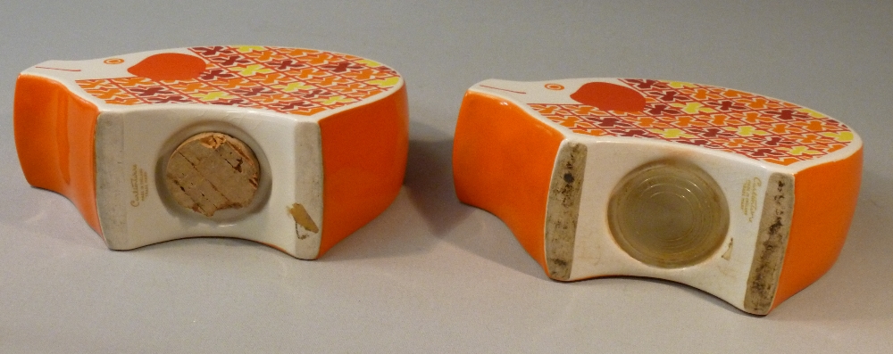 PAIR OF 1970's CARLTON WARE PIG MONEY BOXES (H: 11.5 cm) [2] - Image 2 of 3