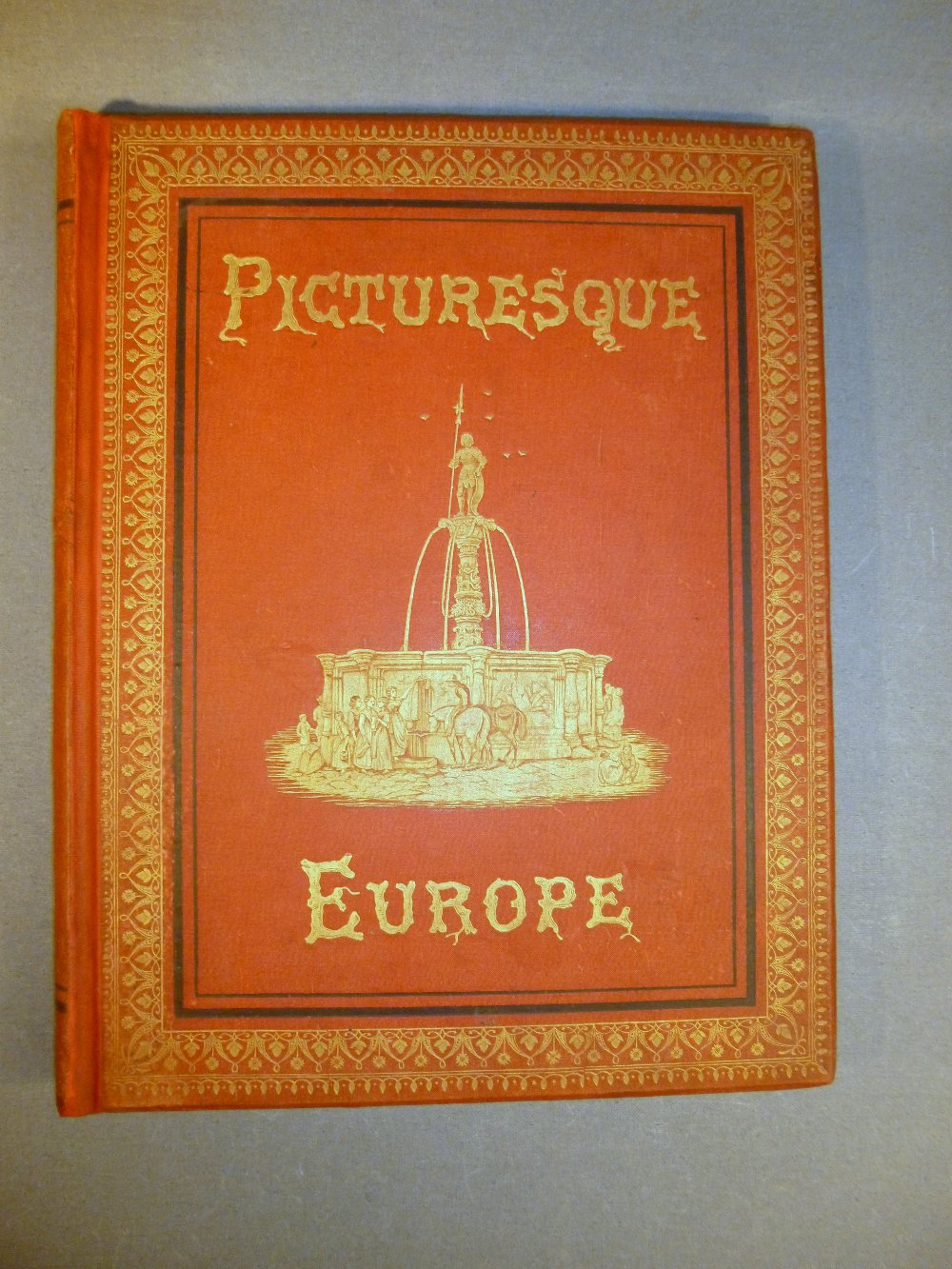 PICTURESQUE EUROPE, VOLUME STARTS WITH NORTH ITALY THROUGH TO PAGE 288, PUBLISHED BY CASSELL, PETTER - Image 4 of 13