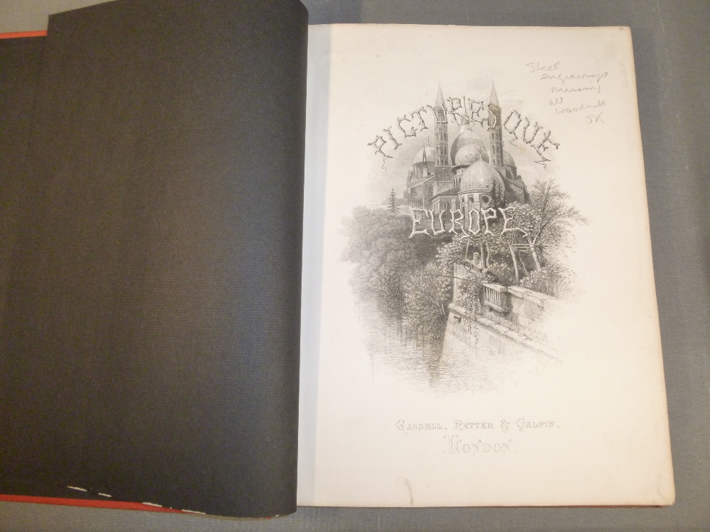 PICTURESQUE EUROPE, VOLUME STARTS WITH NORTH ITALY THROUGH TO PAGE 288, PUBLISHED BY CASSELL, PETTER - Image 6 of 13