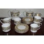 ROYAL WORCESTER BONE CHINA WINDSOR PART DINNER AND TEA SET OF 60 PIECES
