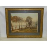 TEN PRINTS INCLUDING A VIEW OF MORTLAKE BY JMW TURNER, TWO OF 'THE ROAD' BY H. ALKEN, RABBIT