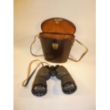 PAIR OF CARL ZEISS 15 x 60 BINOCULARS WITH ORIGINAL CASE AND STRAP