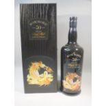 BOWMORE 30 YEAR OLD SCOTCH WHISKY, THE SEA DRAGON CERAMIC BOTTLE 70CL, 43%, BOXED