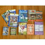 QUANTITY OF FOOTBALL MEMORABILIA FROM 1930's TO 1990's INCLUDING CHELSEA, PORTSMOUTH, ANSWERS