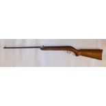 BSA .177 AIR RIFLE WITH A WALNUT STOCK, No. CA50745