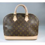 LOUIS VUITTON ALMA HANDBAG, CODE FL1021