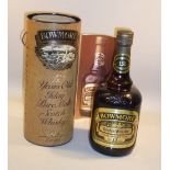 BOWMORE 12 YEAR OLD SCOTCH WHISKY, 75CL, 40%, BOTTLED 1980'S, IN PRESENTATION TUBE.