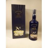 BOWMORE 25 YEAR OLD SCOTCH WHISKY, CERAMIC BOTTLE 70CL, 43%, BOXED