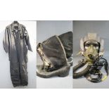 RAF FLYING SUIT SIZE 4 22c/1961 49749 1958 MK4/4A WITH CONFEDERATE AIR FORCE 'GHOST SQUADRON'