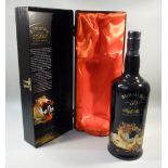 BOWMORE 30 YEAR OLD SCOTCH WHISKY, THE SEA DRAGON CERAMIC BOTTLE 70CL, 43%, BOXED.