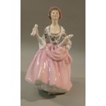 ROYAL DOULTON FIGURE BALLAD SELLER HN 2266, 1966