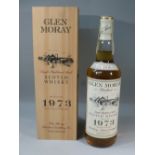 GLEN MORAY 1973 SCOTCH WHISKY, 75CL, 43%, BOTTLED IN THE EARLY 1990'S AFTER 18 YEARS MATURATION.