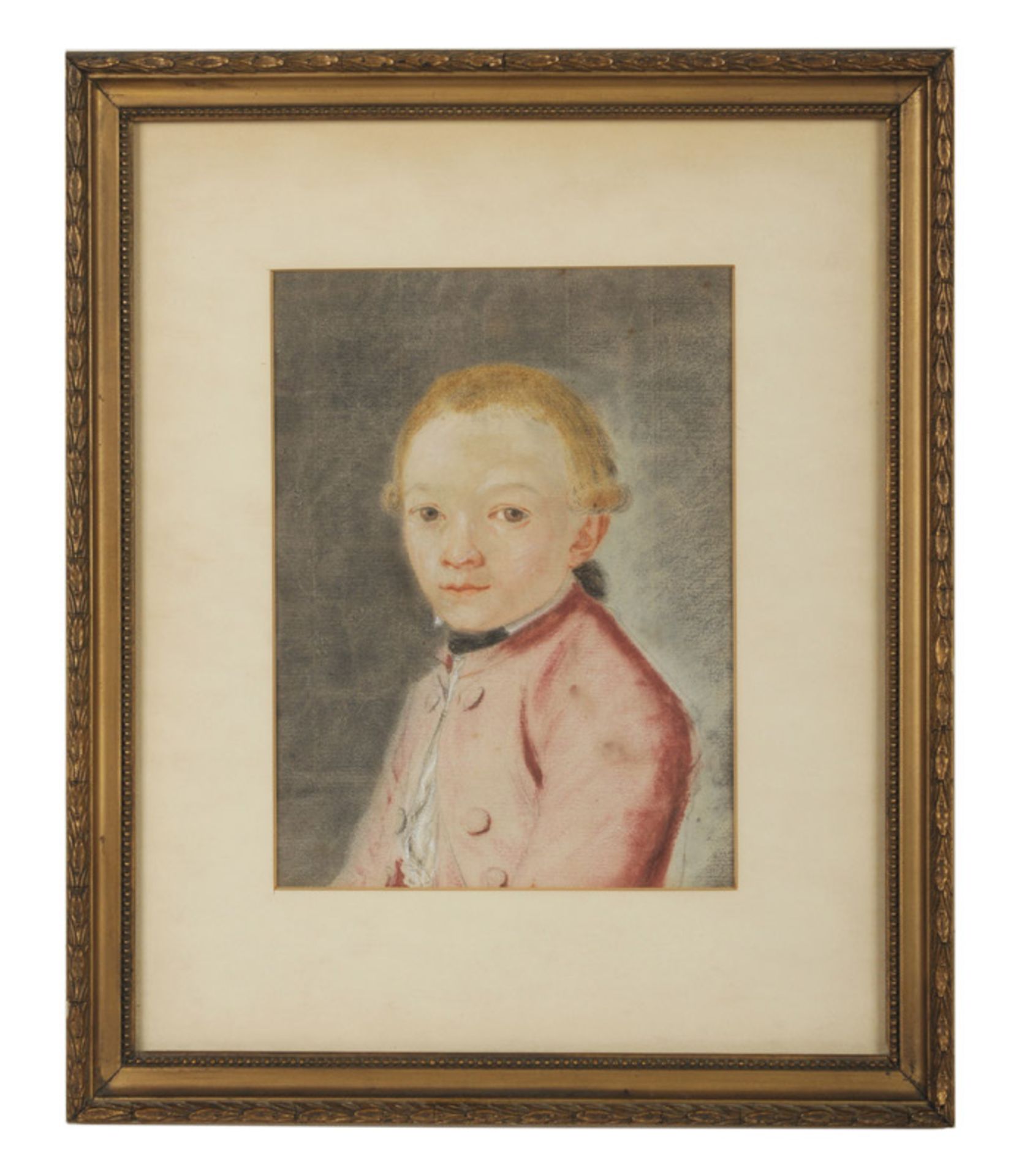 Jordanus Hoorn (1753-1833), 'Portret van een jongetje', niet gesigneerd, gemengde techniek, afm. - Image 2 of 2