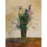 Reserve: 2800 EUR    Ehren  (Altona 1864 - Hamburg 1944)  Bunch of Flowers  Oil/canvas, 49 x 39