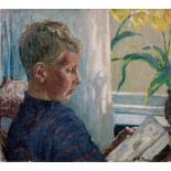 Reserve: 4000 EUR    Eitner  (Hamburg 1867 - Hamburg 1955)  Georg, the Artist's Son  Ca. 1910, oil/