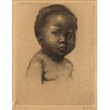 Dorothy Kay ZULU BABY etching, signed and inscribed with the title in pencil in the margin1 sheet