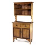 A CAPE PINE, STINKWOOD AND YELLOWWOOD DRESSER, LATE 19TH CENTURY the rectangular moulded top