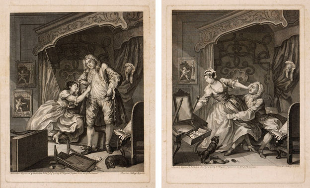 After William Hogarth FROM THE PRICE TWO SHILLINGS AND A SIXPENCE SERIES: BEFORE AND AFTER I and