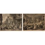 After William Hogarth FROM THE ELECTION SERIES: AN ELECTION ENTERTAINMENT and CANVASSING FOR
