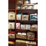 World Collection in 21 Boxes, 1860/2000. Fine unmounted, mounted and used, in albums, loose in