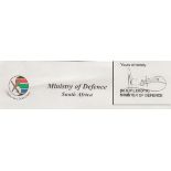 M.G.P Lekota Signature on Ministry of Defence Letterhead, 2001. Letter confirming an appointment