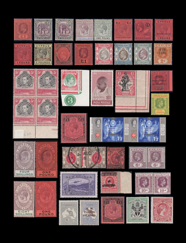 A - Z High Value Commonwealth Collection in 3 64 Page Stockbooks and 2 Small Files, 1840/1970. - Image 2 of 2
