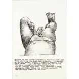 Peter Clarke, ICARUS, lithographed, numbered 7/12 in pencil in the margin, sheet size: 42 by 29cm