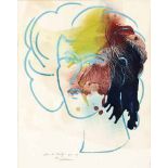 Christo Coetzee, HEAD SERIES, signed, dated 92-93 and inscribed with the title in pencil in the