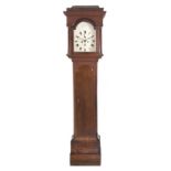 AN ENGLISH OAK LONGCASE CLOCK, F. BATES, KETTERING, 19TH CENTURY BUYERS ARE ADVISED THAT A SERVICE