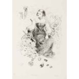 Penny (Penelope) Siopis, CORNUCOPIA, lithograph; signed, inscribed with the title and 'A/P' in