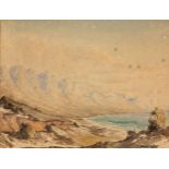 Gabriel Cornelis de Jongh, TWELVE APOSTLES, signed, watercolour on paper, 23 by 33cm