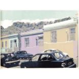 Joshua Miles, WINDY BO KAAP, woodblock, signed, numbered 5/6 and dated October 09 in pencil in the