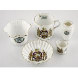 Foley Anglo-Boer War Commemorative China England: The Foley China, circa 1900 A fluted sugar