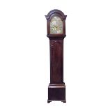 A Longcase Thomas Monkhouse Clock, 18th Century a fine George III mahogany quarter-chiming, eight-