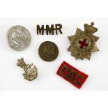 Collection of Cape Colony Military Cap Badges of the Anglo-Boer War 1890-1900 ♦ Western Province