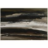 Frans Minnaert FREE STATE THUNDERSTORM signed and dated '69 gouache on paper A gift from the
