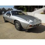 A 1981 Porsche 928S2 Car Colour: silver with chequered velour interior, 4664cc, overhead camshaft,