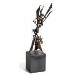 Luciano Minguzzi (Italian 1911 - 2004-) CINGHIALETTO signed bronze Valsecchi, M,. Luciano