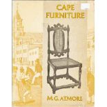 Atmore, M. G. Cape Furniture Howard Timmins, Cape Town, 1970 hardcover with dustjacket