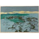 Alice Goldin (South African 1925--) GREY SKY ARNISTON silkscreen, signed, dated 83, numbered 6/30