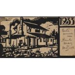 Jacob Hendrik Pierneef (South African 1886--1957) 1933 (NILANT 164) linocut, inscribed 'beste