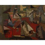 Gregoire Johannes Boonzaier (South African 1909-2005) ABSTRACT STILL LIFE signed and dated 1960