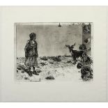 Diane Victor (South African 1964-) WITCH HUNT etching, signed, numbered 23/25 and inscribed with the