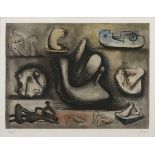 Henry Moore (British 1898-1986) TEN OBJECTS colour etching and aquatint, signed and numbered 19/50