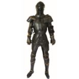 A SUIT OF ARMOUR MADE BY ROBERT MACPHERSON for Dr Tobias Capwell, Curator of the Wallace