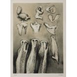 Henry Moore (British 1898-1986) THREE SISTERS (Cramer 621) lithograph printed in colours, signed and